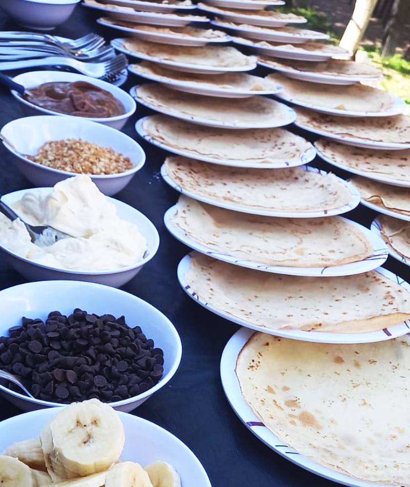 Catering Pizza Party Postres