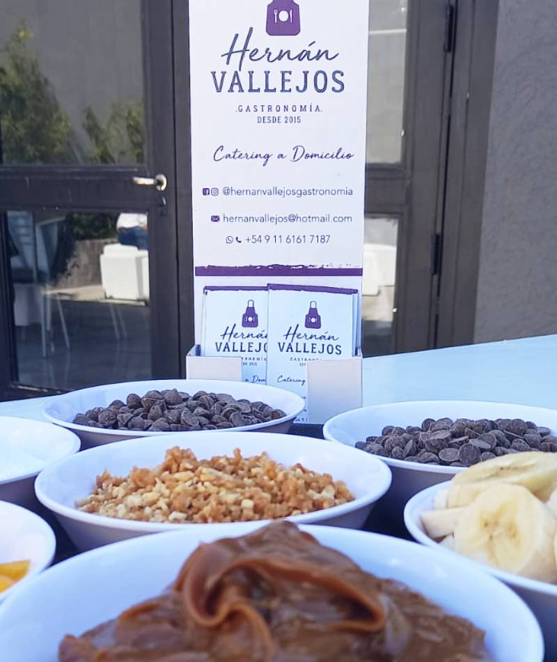Catering Sandwichitos a la parrilla Postre